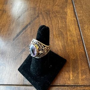 Unique Amethyst Ring